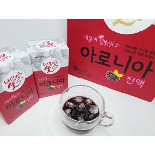 서울약사신협_내몸애생발란스아로니아_70ml x 30포 — 4점을 준 리뷰어가 2021년 6월 올린 사용 사진