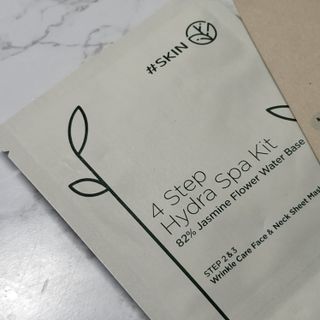 태그스킨 4스텝 주름개선 피부미백 영양 마스크팩 3개 세트(최신버전) — 4점을 준 리뷰어가 2022년 4월 올린 사용 사진