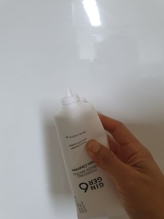 GINGER6 하이드레이팅 진저 워터 폼클렌징 — 4점을 준 리뷰어가 2021년 9월 올린 사용 사진