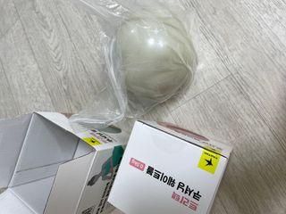 트라택 쿠셔닝 웨이트볼 0.5kg + 1kg SET — 4.5점을 준 리뷰어가 2022년 4월 올린 사용 사진