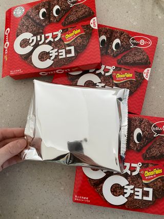 NISSIN 닛신 크리스피 초코 — 5점을 준 리뷰어가 2023년 1월 올린 사용 사진
