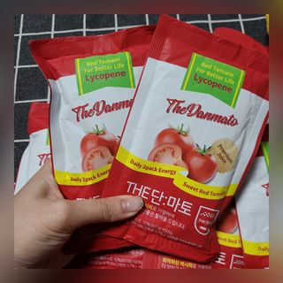 제이제이바이오 더단마토 프리미엄주스 100ml 30팩입 - 무설탕 스테비아 토마토즙 — 5점을 준 리뷰어가 2021년 11월 올린 사용 사진