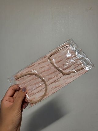 [애니가드] 센스 메베 사각 마스크 — 4점을 준 리뷰어가 2022년 7월 올린 사용 사진