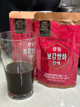 광동생활건강 [광동]진하고 깊은 풍미, 광동 보감쌍화진액 100mL * 18포 — 5점을 준 리뷰어가 2024년 9월 올린 사용 사진