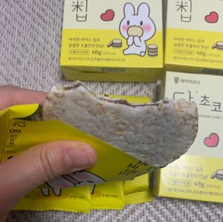 네이처오다 달칩 초코샌드 — 5점을 준 리뷰어가 2021년 2월 올린 사용 사진