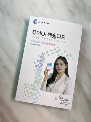 퓨어오투 블루콩 퓨어오투 팩솔리드 — 5점을 준 리뷰어가 2022년 6월 올린 사용 사진