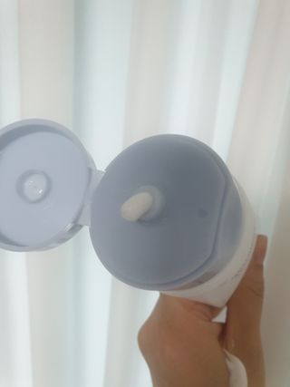 [크리스앤릴리] 애플 그래뉼 클렌징폼 — 5점을 준 리뷰어가 2022년 9월 올린 사용 사진