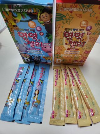 다나음 셀렌에 빠진 아연면역젤리 열대과일맛+사과맛 — 5점을 준 리뷰어가 2023년 7월 올린 사용 사진