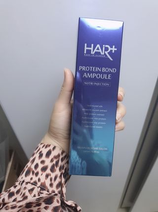 헤어플러스 단백질탈모샴푸 500ml+단백질본드앰플 145ml — 4점을 준 리뷰어가 2021년 3월 올린 사용 사진