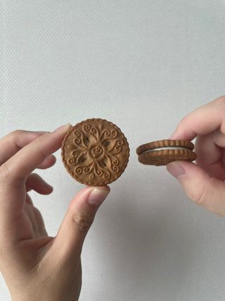 롯데제과 롯샌 카페크런치 — 5점을 준 리뷰어가 2021년 10월 올린 사용 사진