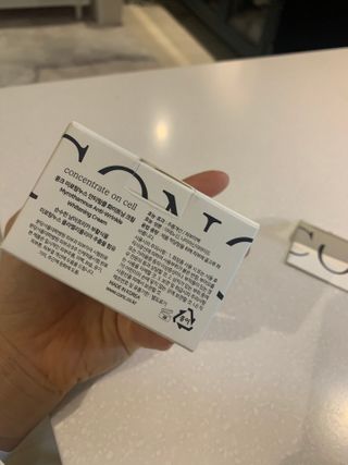 CONC 콩크 미로탐누스 안티링클 화이트닝 크림 — 4점을 준 리뷰어가 2021년 2월 올린 사용 사진