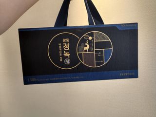 광동생활건강 [광동] 바르게 만든 녹용, 광동정녹청 30포. — 5점을 준 리뷰어가 2022년 7월 올린 사용 사진