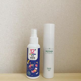 셀바이져 항균 스프레이 핸드워시 + 키즈세정제 SET — 5점을 준 리뷰어가 2021년 3월 올린 사용 사진