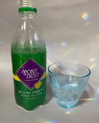 몽베스트 Montbest with Sparkling water Lemon OR Lime 20병(랜덤) — 5점을 준 리뷰어가 2022년 7월 올린 사용 사진