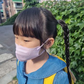 애니가드키즈 라이트 소형 5컬러 각 10매입 [크리미베이지, 코튼핑크, 블루레이크, 페일로즈, 민트그린] — 5점을 준 리뷰어가 2022년 6월 올린 사용 사진