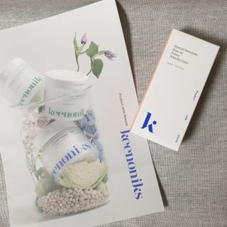 키노닉스 로지 톤업 선밀크 — 4.5점을 준 리뷰어가 2021년 8월 올린 사용 사진