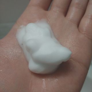 [바이로담] 저자극 약산성버블 폼 폼클렌징 150ml — 4점을 준 리뷰어가 2021년 3월 올린 사용 사진