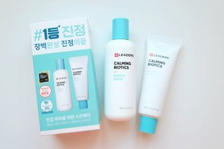 리더스코스메틱 리더스 카밍 바이오틱스 #1등 진정 기획세트 [에센스 워터150ml + 크림 마스크80ml] — 5점을 준 리뷰어가 2022년 9월 올린 사용 사진