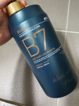 [포레스트스토리] 탈모증상완화 샴푸 1,000ml — 4점을 준 리뷰어가 2022년 6월 올린 사용 사진