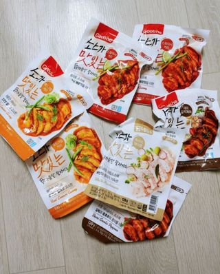 굽네몰 [굽네] 소스가 맛있는 닭가슴살 슬라이스 4종 — 5점을 준 리뷰어가 2021년 4월 올린 사용 사진