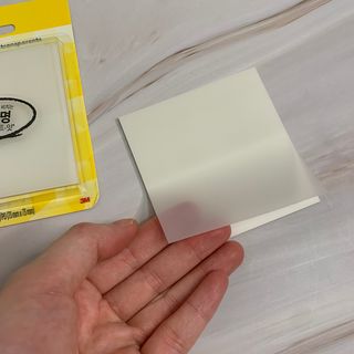 나우[3M] 포스트잇 노트 투명 메모지 30 매 (73mm x 73mm) X 2개 — 5점을 준 리뷰어가 2024년 7월 올린 사용 사진