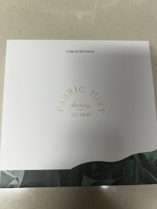 디어포레스트 [5개세트] 숲속의 하루 패브릭미스트 (섬유향수/ 룸스프레이) 50ml 5개 — 5점을 준 리뷰어가 2022년 9월 올린 사용 사진
