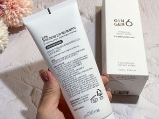 GINGER6 하이드레이팅 진저 워터 폼클렌징 — 4점을 준 리뷰어가 2021년 10월 올린 사용 사진