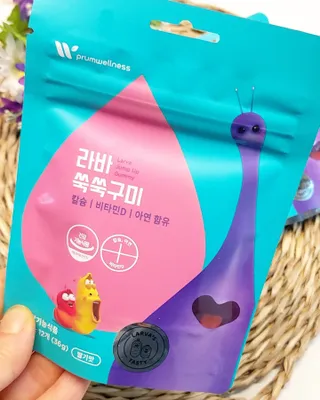 푸름웰니스 라바 쑥쑥구미 36g — 5점을 준 리뷰어가 2022년 3월 올린 사용 사진