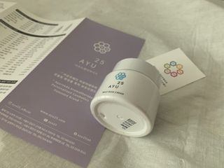 AYU25[아유트웬티파이브]다마스크로즈워터 베이스 천연 수분 촉촉 크림 — 5점을 준 리뷰어가 2021년 4월 올린 사용 사진