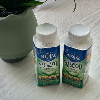 LIVE 매일바이오 알로에 드링킹 요거트 — 5점을 준 리뷰어가 2022년 4월 올린 사용 사진