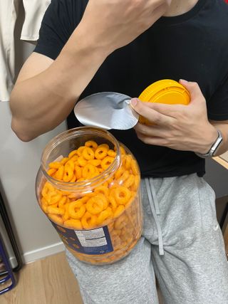 리고 치즈링 430g — 4.5점을 준 리뷰어가 2022년 10월 올린 사용 사진