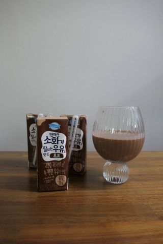 [구매평]덴마크 소화가 잘되는 우유로 만든 초코, 190ml, 24개 — 5점을 준 리뷰어가 2025년 2월 올린 사용 사진