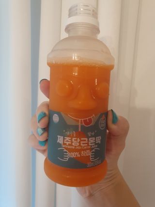 탐라원 무농약 당근과즙으로 건강한 당근주스, 당근몬딱주스 — 5점을 준 리뷰어가 2021년 8월 올린 사용 사진