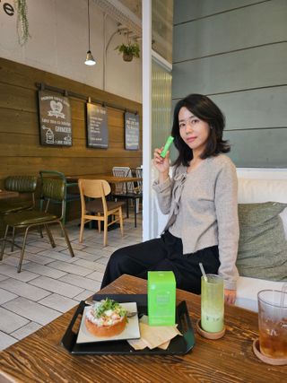 MF[그레노스] 독도 미네랄 효소 곡물맛 / 샤인머스캣맛 — 5점을 준 리뷰어가 2024년 2월 올린 사용 사진