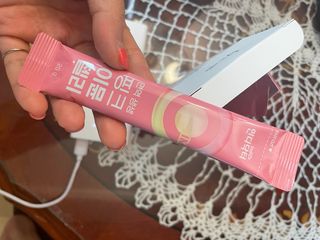 [인디닥터] 면역 생생 핑크 이뮨 젤리 — 5점을 준 리뷰어가 2022년 6월 올린 사용 사진