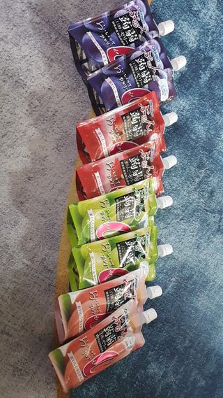ORIHIRO 오리히로 곤약젤리 제로칼로리 130g 4종 4팩(맛별로 1팩씩) — 5점을 준 리뷰어가 2023년 1월 올린 사용 사진