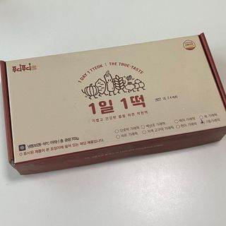 [푸디푸디] 1일1떡!  가래떡 낱개포장 아침식사 식사대용! 7종 세트 혼합 (1BOX=14개입) — 5점을 준 리뷰어가 2022년 4월 올린 사용 사진