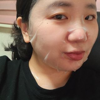 에이스노 레스큐 부스트 하이드레이션 시트마스크 — 5점을 준 리뷰어가 2021년 9월 올린 사용 사진