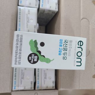 이롬 erom 황성주박사의 국산콩 두유 검은콩 고칼슘 — 4점을 준 리뷰어가 2020년 12월 올린 사용 사진