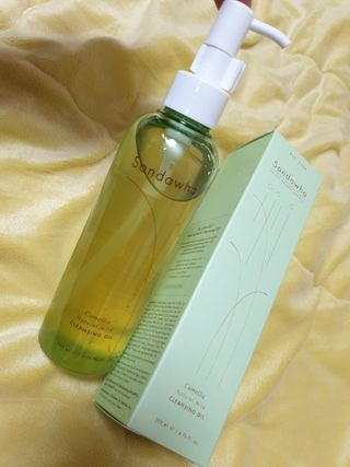 스킨큐어 산다화 순한 클렌징 동백 오일 200ml — 5점을 준 리뷰어가 2023년 3월 올린 사용 사진