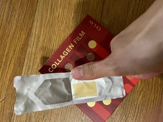 프리마인 귀족의 콜라겐, 92배 흡수율. 럭셔리 프리미엄 셀라브 콜라겐필름 30매 — 4점을 준 리뷰어가 2022년 6월 올린 사용 사진