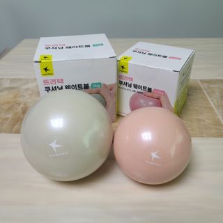 트라택 쿠셔닝 웨이트볼 0.5kg + 1kg SET — 5점을 준 리뷰어가 2022년 5월 올린 사용 사진