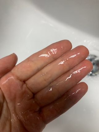스킨큐어 산다화 순한 클렌징 동백 오일 200ml — 5점을 준 리뷰어가 2023년 6월 올린 사용 사진