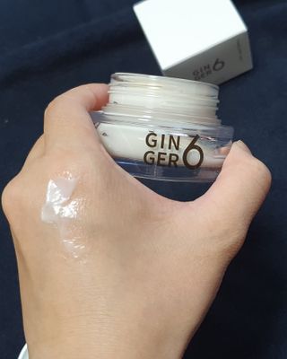 GINGER6 에너자이징 펩티 크림 — 5점을 준 리뷰어가 2021년 11월 올린 사용 사진