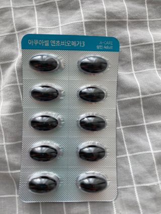 메디포스트 모비타 아쿠아셀 엔초비오메가3 60캡슐 — 5점을 준 리뷰어가 2022년 12월 올린 사용 사진