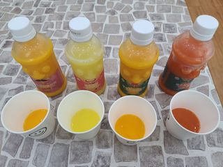 탐라원 제주의 맛, 몬딱주스 4종세트 - 한라봉몬딱주스, 천혜향몬딱주스, 청귤에이드, 당근몬딱주스 — 5점을 준 리뷰어가 2021년 7월 올린 사용 사진