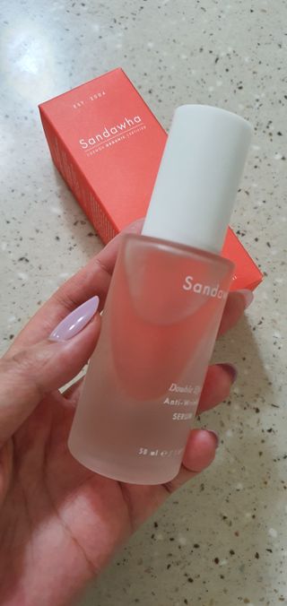 산다화 더블 이펙트 안티 링클 세럼 50ml — 5점을 준 리뷰어가 2022년 10월 올린 사용 사진