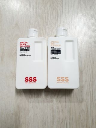 트리플에스 탈모 샴푸 275ml + 실크 트리트먼트 275ml — 5점을 준 리뷰어가 2021년 2월 올린 사용 사진