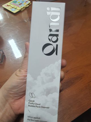 헤어플러스 콴디 플러피 클라우드 버블 팩 클렌저 — 4점을 준 리뷰어가 2021년 3월 올린 사용 사진