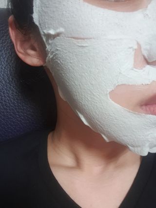 아이디플라코스메틱 페이스핏 플라스터 마스크 _ 리뉴얼 — 3점을 준 리뷰어가 2021년 7월 올린 사용 사진